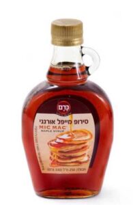 GRADE A-סירופ מייפל אורגני טהור